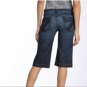 7 For All Mankind | Dojo Bermuda Denim Jean Shorts